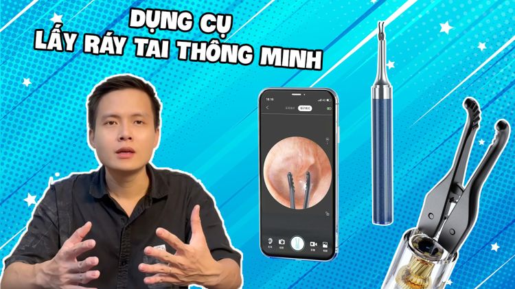 BỘ DỤNG CỤ LẤY RÁY TAI THÔNG MINH